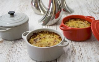 Janssons frestelse i små portionsformar.